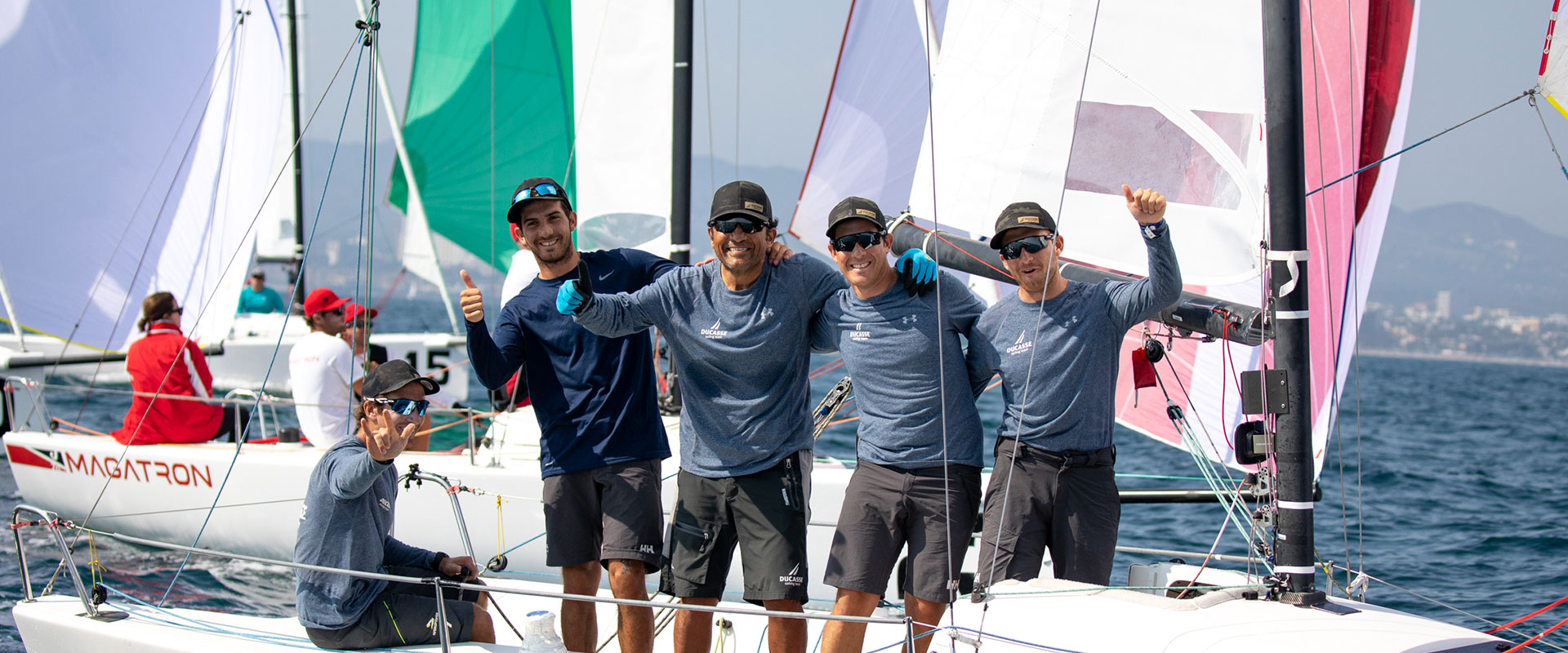 The Ducasse Sailing Team of Santiago, Chile, triumphed in the Corinthian division.